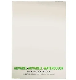 Akvarellpapir A2