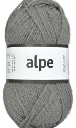 Alpe ullgarn grå