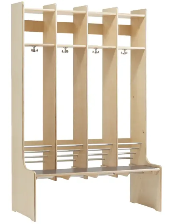 Arne frittstående garderobe 30 lys grå