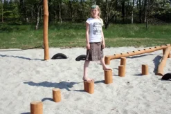 Balanse- og sittestubbe