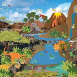 Barnehagekuben banner dinosaur