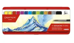Caran d'Ache Gouache studio maleskrin