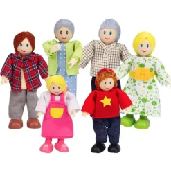 Dukkefamilie lys