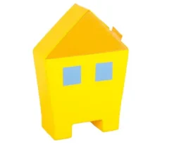 Myk lekeplass hus