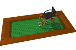 Orta trampoline universell EPDM kant